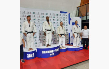 Jimmy Cadoce sacré Champion de France Vétéran 2023